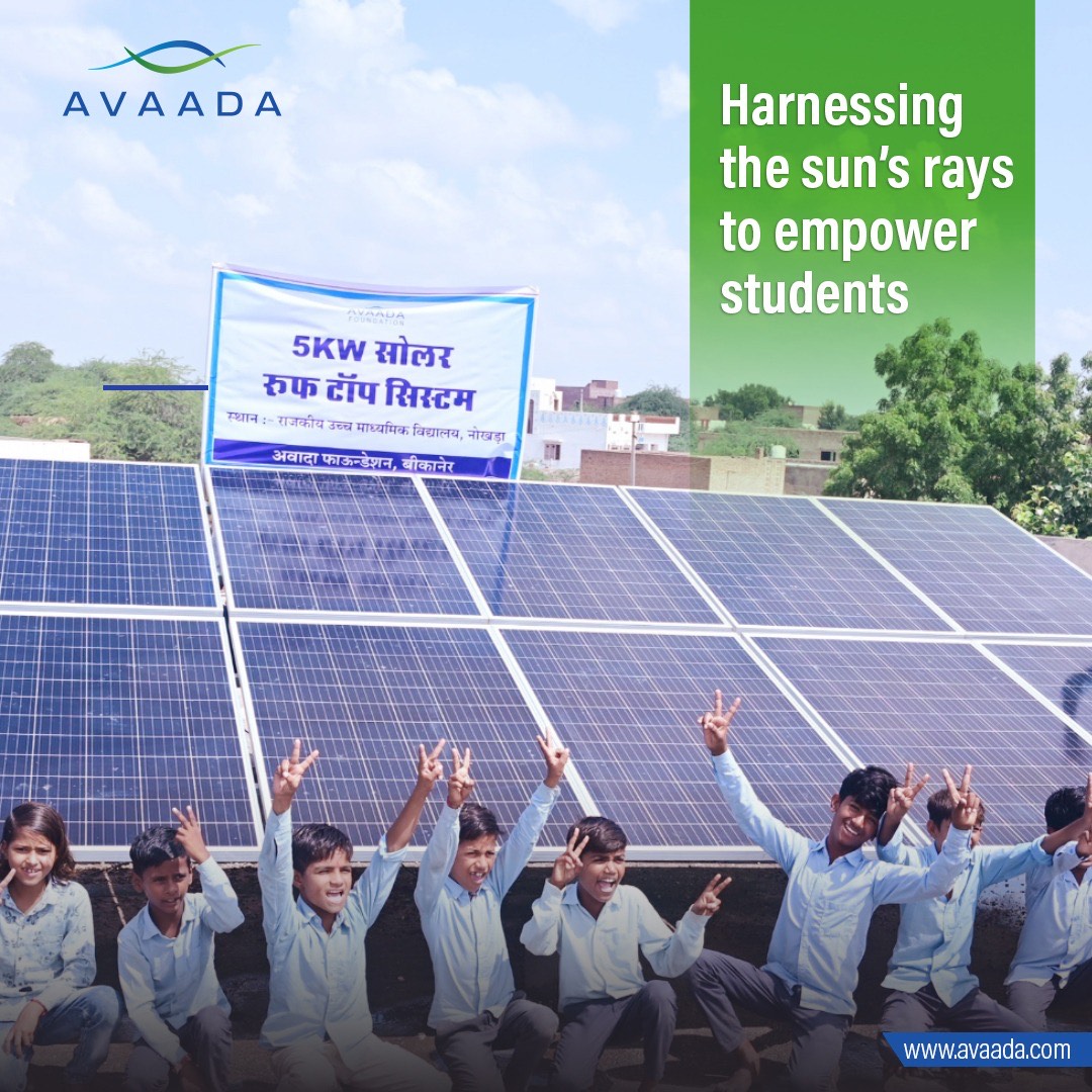 Empowering Education and Protecting the Environment: Avaada Foundation’s Journey Towards Uninterrupted Power Supply in Government Schools